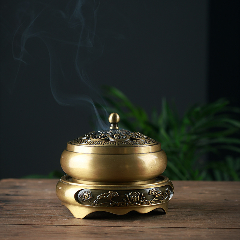 Латунная подставка для благовоний, многофункциональная, для гостиниц, оптовая продажа