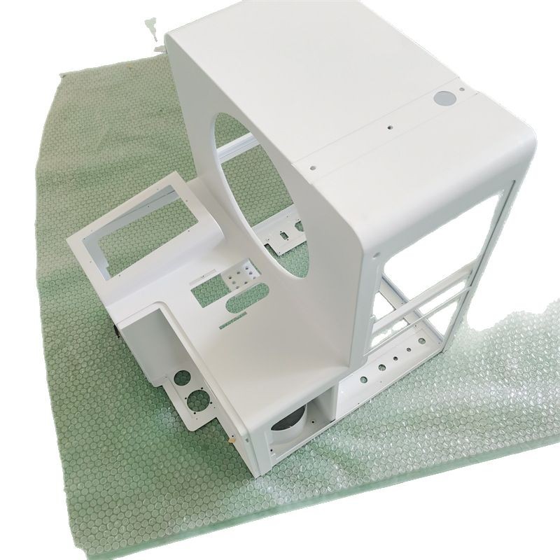 Battery Compartment Metal Plate Processing Stainless Steel Iron Plate Spray Plastic Aluminum Alloy Welding Frame Steel Structure Design Customization