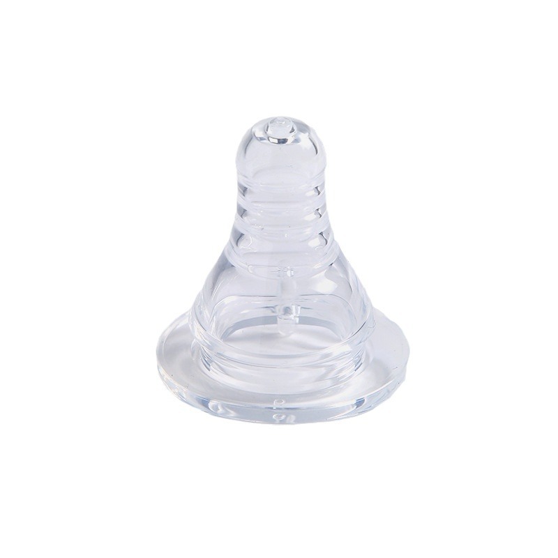 Standard Caliber Breast Milk Real-Feel Pacifier Suitable for Various Standard Mouth Bottles Factory Wholesale Baby Liquid Silicone Pacifier