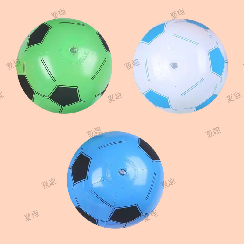Supply color PVC inflatable six piece ball beach ball pat ball inflatable toy factory direct sale