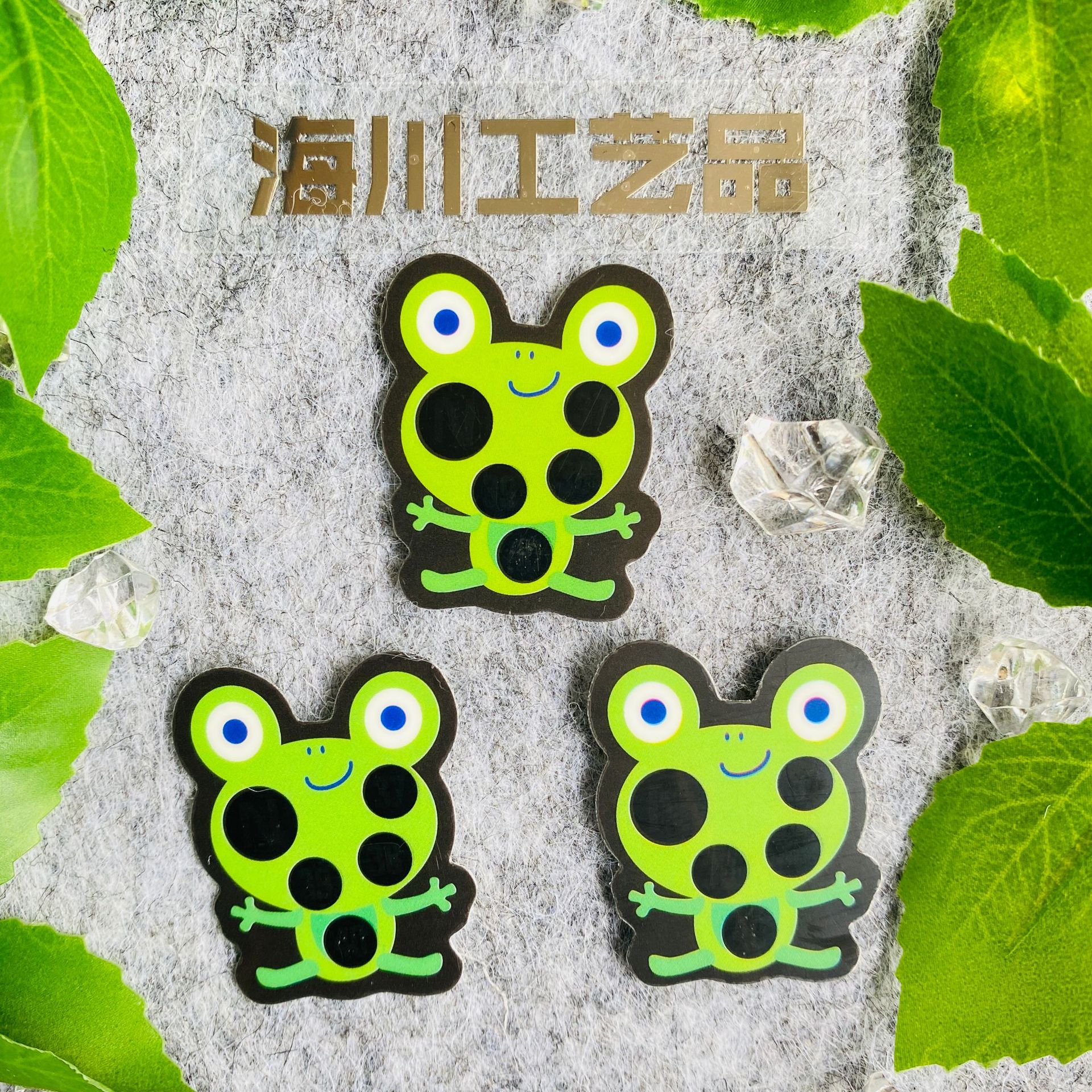 Оптовый термометр для лба в форме мультяшного животного, термометр с ЖК-дисплеем для изменения температуры