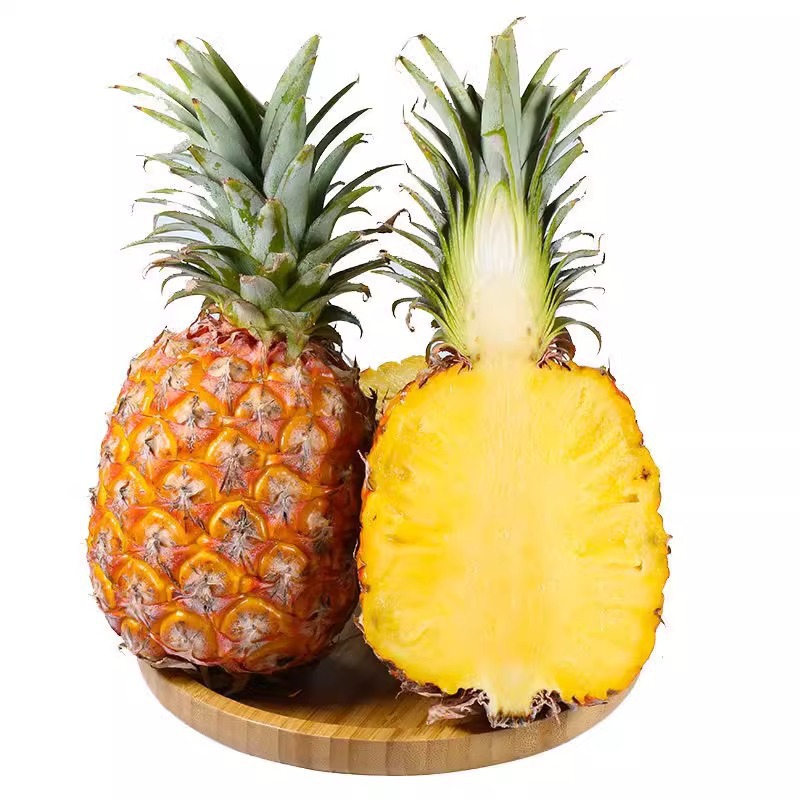 Golden Diamond Pineapple 5kg Selected Tree-Ripe Seasonal Tropical Fresh Fruit Non-Pineapple Hand-Torn Yunnan Pineapple Whole Box