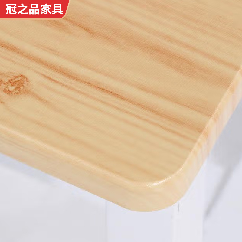 Wholesale Dormitory Student Training Square Tube Stool Simple Workshop Factory Operation Fast Food Restaurant Household Small Square Stool