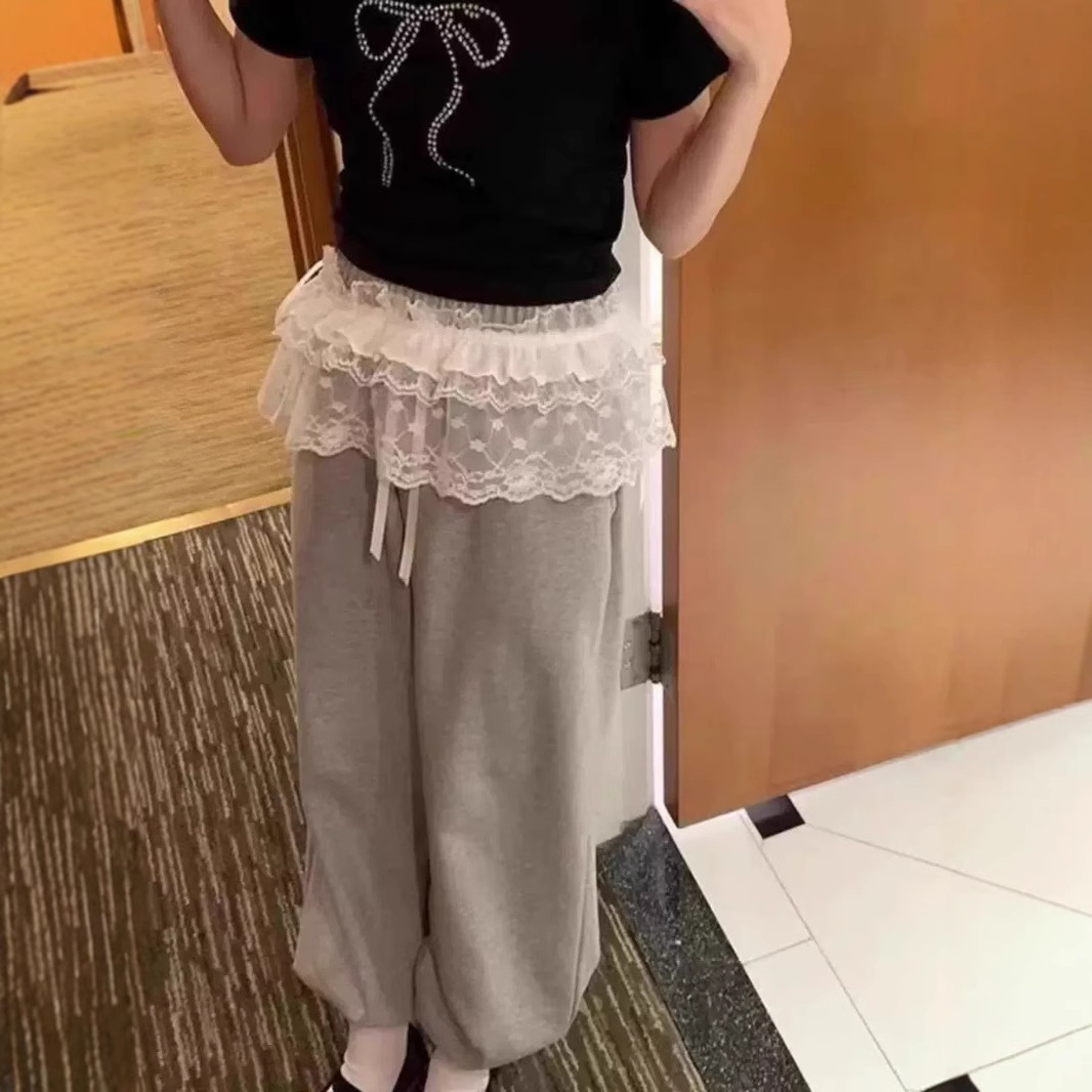 New Fashion All-match Heavy Industry Lace-up Short Fart Curtain Apron Curtain Swing Skirt Half-length Hot Girl Skirt