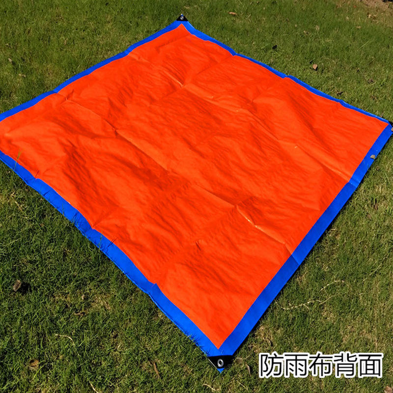 Tarpaulin Rainproof and Sunproof Blue Orange Tarpaulin Sunproof and Dustproof Truck Cargo Tarpaulin Canopy Thickeneded Waterproof Cloth