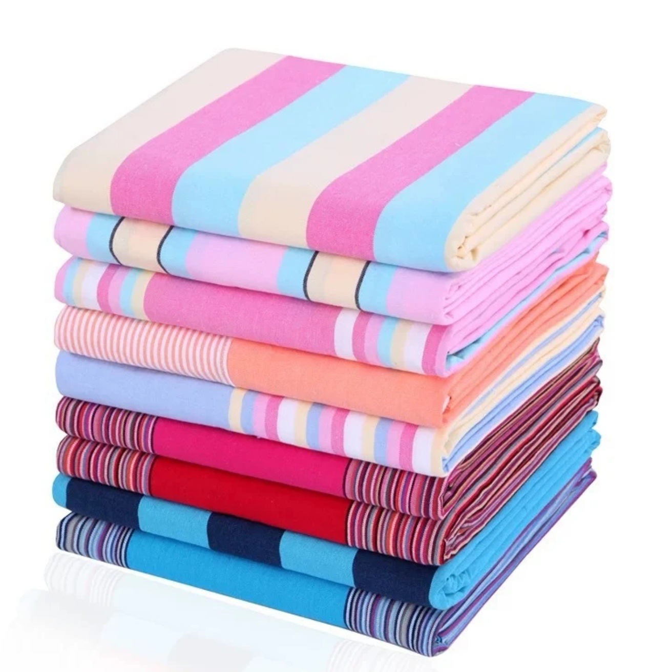 New Old Single Piece Double Single Old Coarse Bed Sheet Student Dormitory Coarse Bed Sheet 1.2m1.5m1.8m Bed