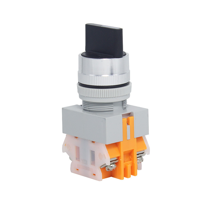 Chint Np4-11X31 Three-Speed Self-Locking 1 Normally Open 1 Normally Closed Three-Speed Rotary Button Electrical Control Button