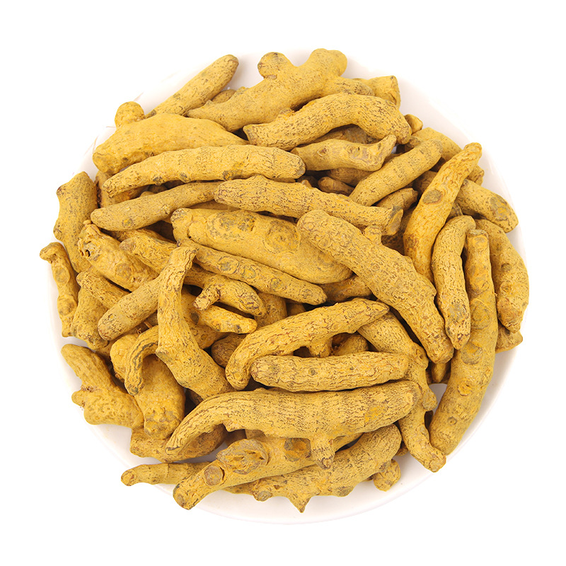 Turmeric Chinese Medicinal Materials New Arrival Turmeric Root Dried Turmeric Bulk 500g Wholesale Source Manufacturer Large Quantity Favorably