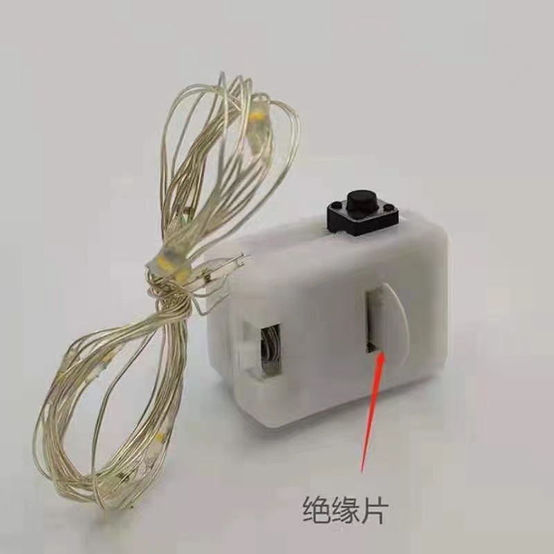 0.5 meters 1 meter 2 meters button LED string flash bouquet light line baking cake decoration string