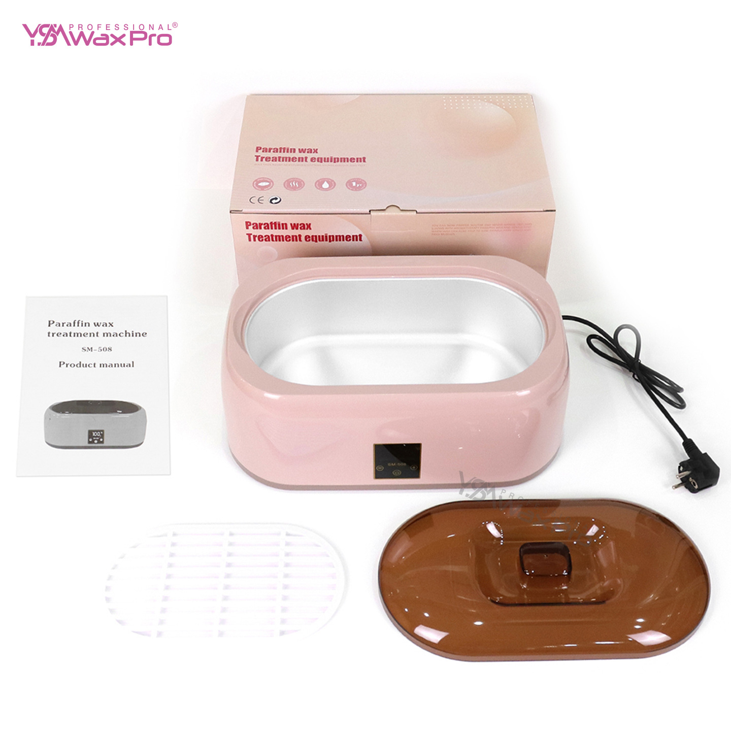 Shengmei 4000ml Large Capacity Panfen Wax Melting Machine Beauty Salon Hand Wax Machine Heating Wax Machine Medicated Bath Digital Display Touch