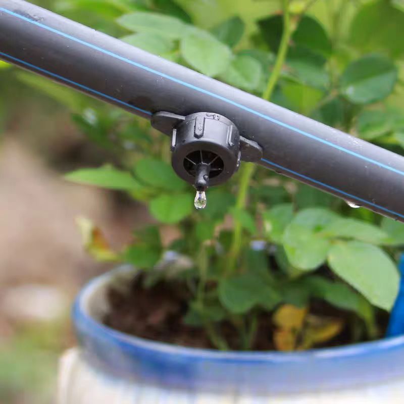 Fruit Tree Garden Pressure Compensated Dripper Pe Pipe Agricultural Automatic Watering Equipment Flower Drip Irrigation 2/4/8L Flow Stabilizer