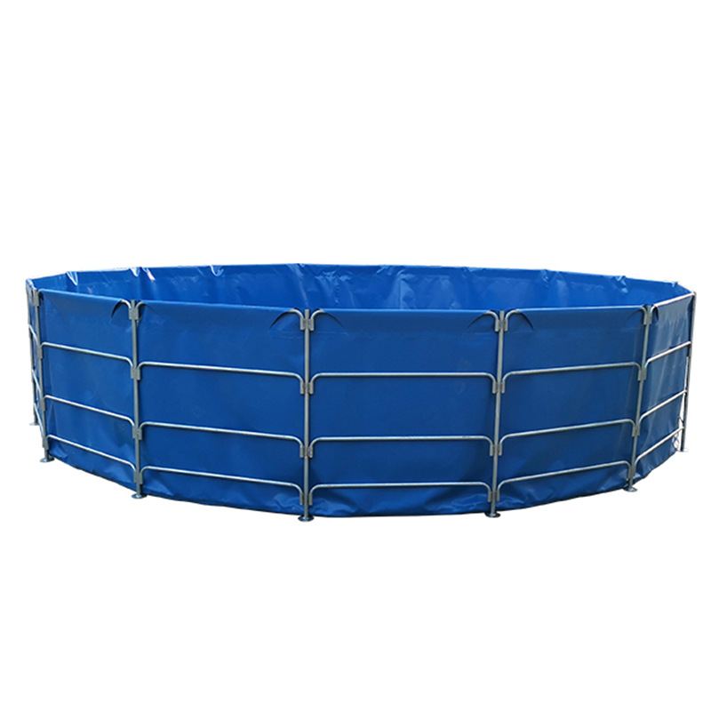 Factory Direct large breeding pool outdoor round canvas knife scraping cloth fish pond thickened waterproof cloth water tank