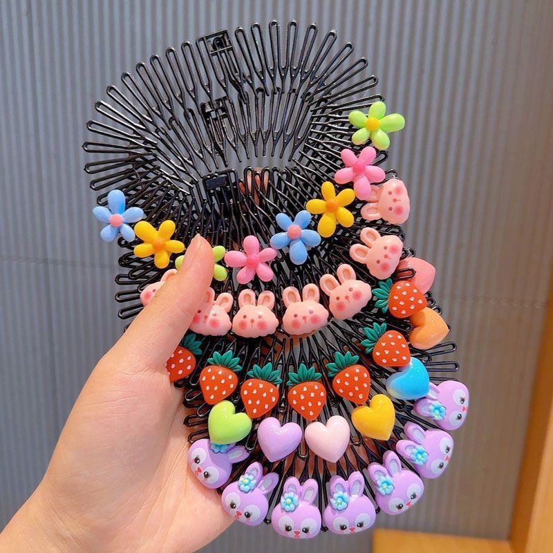 Детская расческа для сломанных волос, артефакт для укладки, заколка для волос для детей, заколка для челки, аксессуары для волос для девочек