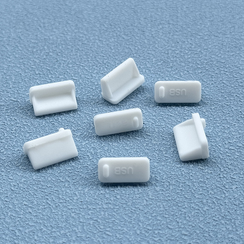 Cross-Border USB Dust Plug Universal Female USB Interface Dustproof Protective Cover Computer Car Plug Silicone Protective Cover