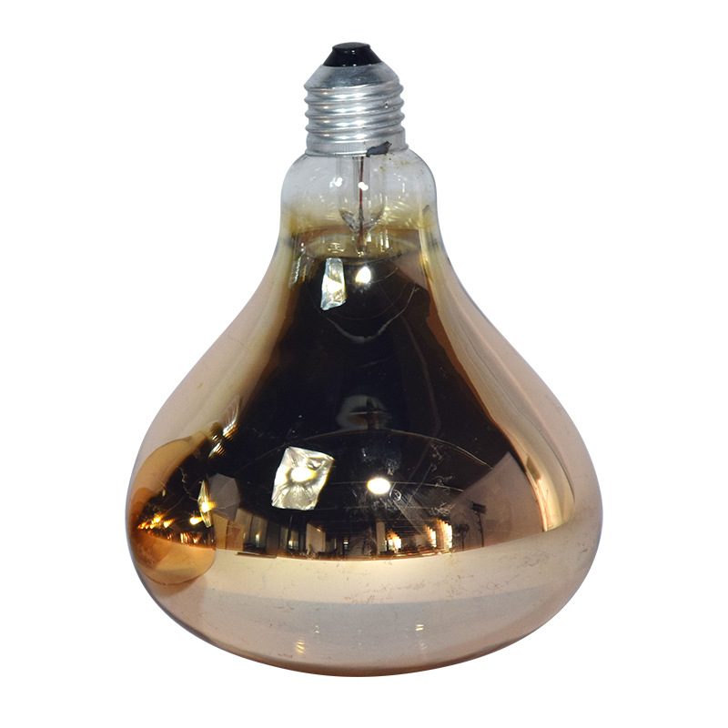 Heating bath bulb bathroom toilet lighting smooth waterproof explosion-proof infrared bulb household lighting