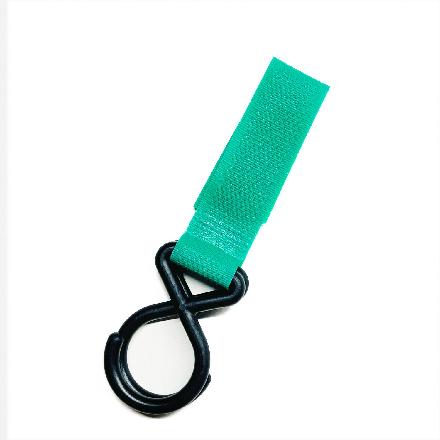 Infant Stroller Hook, Colorful Velcro Hook, Household Hook, Multi-Purpose Stroller with Double Ring Combination Hook