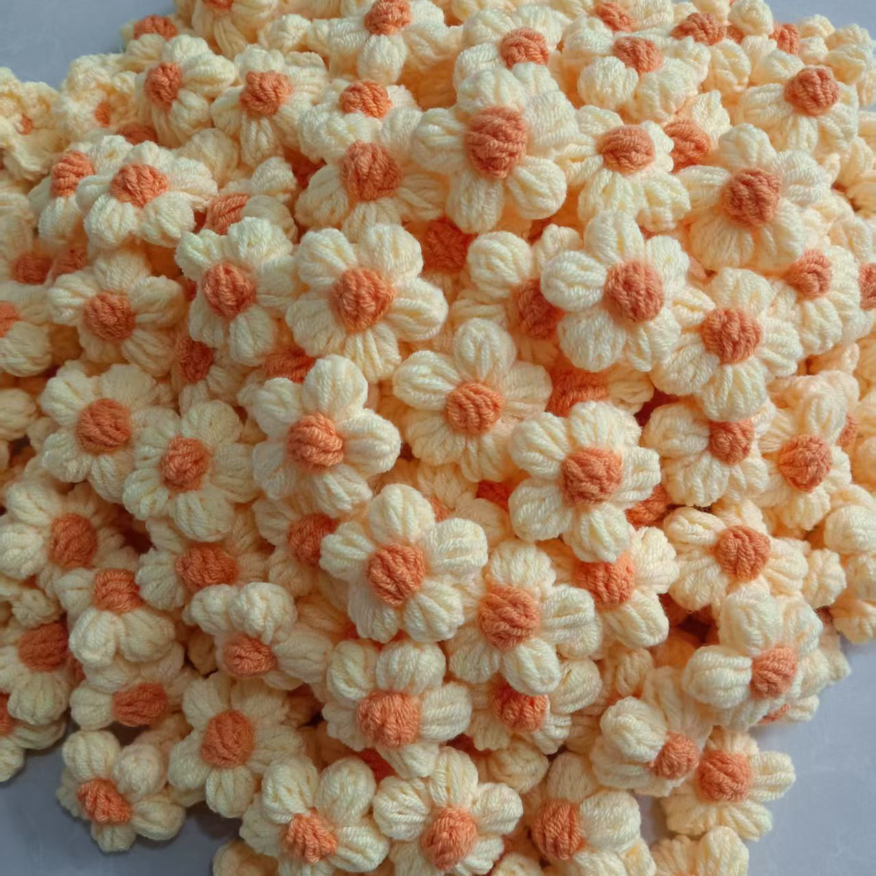 в наличии ручная работа вязаный пухлый цветок шерстяной цветок DIY заколка для волос ювелирные аксессуары брошка сумка аксессуары для одежды