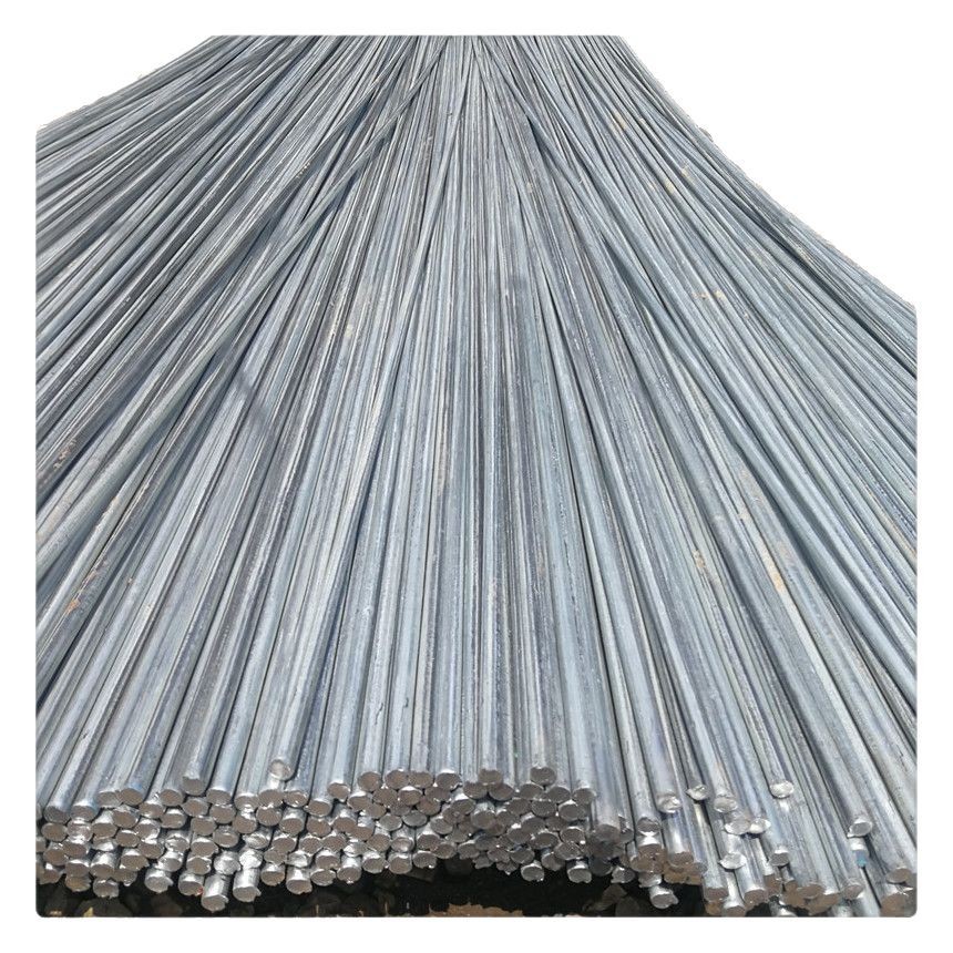 Q235 Galvanized Round Steel Grounding Rod Wholesale Hot Galvanized Disc Round Grounding Lightning Protection Galvanized Round Steel 16mm Galvanized Round Steel