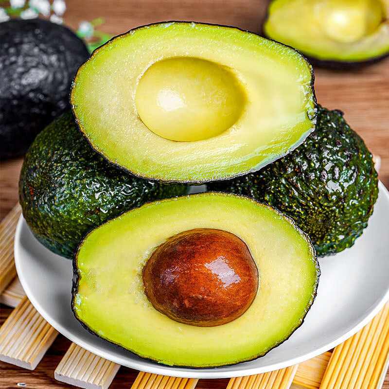 Guangzhou Jiangnan Wholesale Straight Hair [Sf Express] Peruvian Big Mac Avocado Fresh Large Avocado Light Fruit