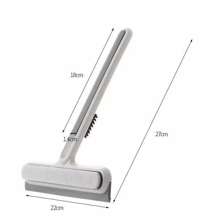 Glass Scraper Household Wiper Wiping Glass Artifact Double-sided Cleaning Multifunctional Window Brush Wiping Glass Scraping