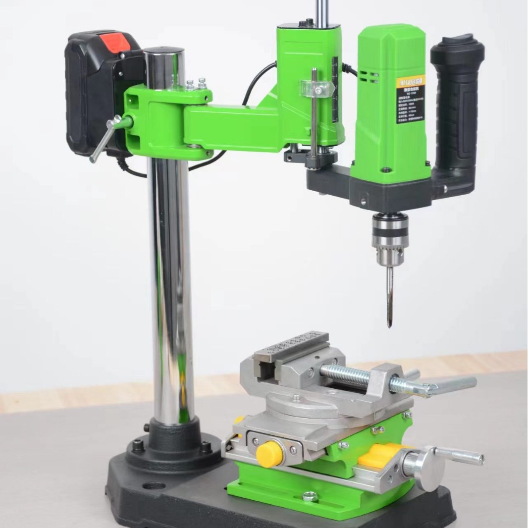 Dream super charging mini bench drill tapping machine swing arm drilling machine small bench drill DIY tools hardware tools electric drill
