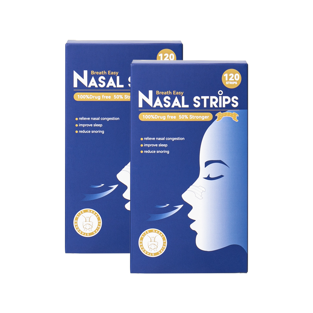 Cross-Border Manufacturer Wholesale Customized Nasal Patch Sleep Nasal Patch Oem Processing Cross-Border Special Ventilation Nasal Patch