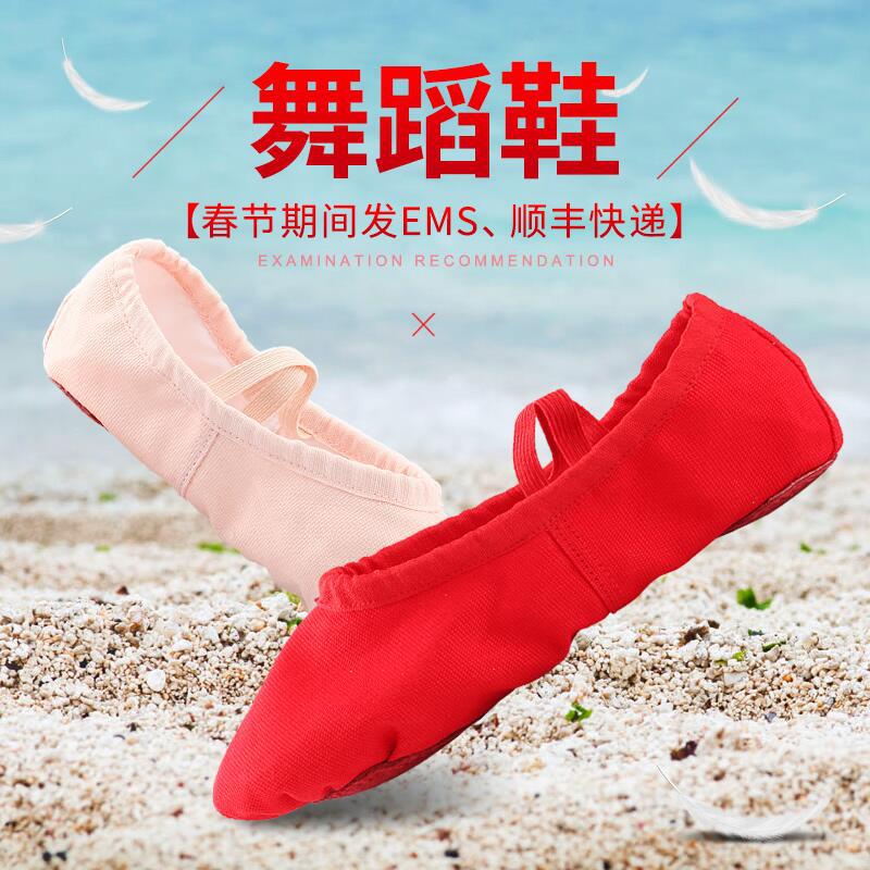 Dance Shoes Children's Women's Soft Sole Practice Shoes Children's Dancing Shoes Adult Cat Claw Shoes Professional Girls Ballet Wholesale