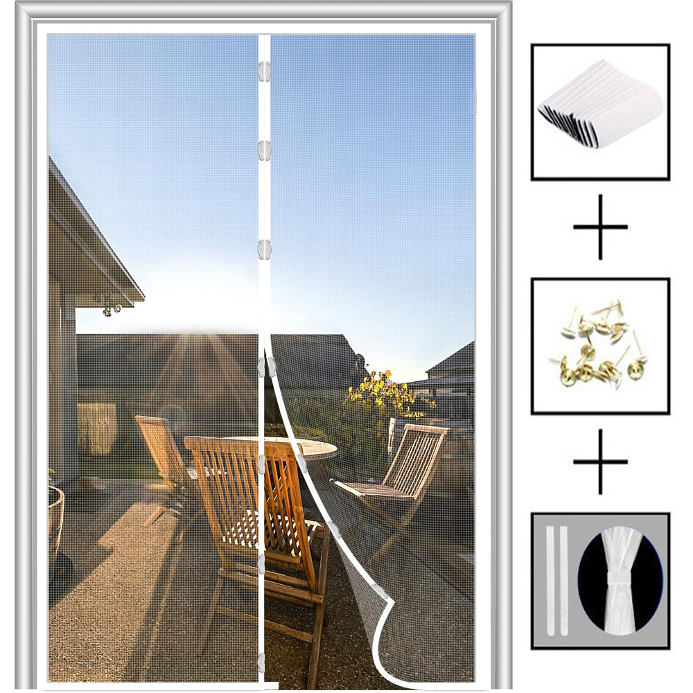 Magnetic Suction Door Curtain Magnetic Strip Anti-mosquito Door Curtain Magnetic Soft Yarn Door Curtain Anti-mosquito Yarn Door Curtain Anti-mosquito Door Curtain Kitchen Door Curtain