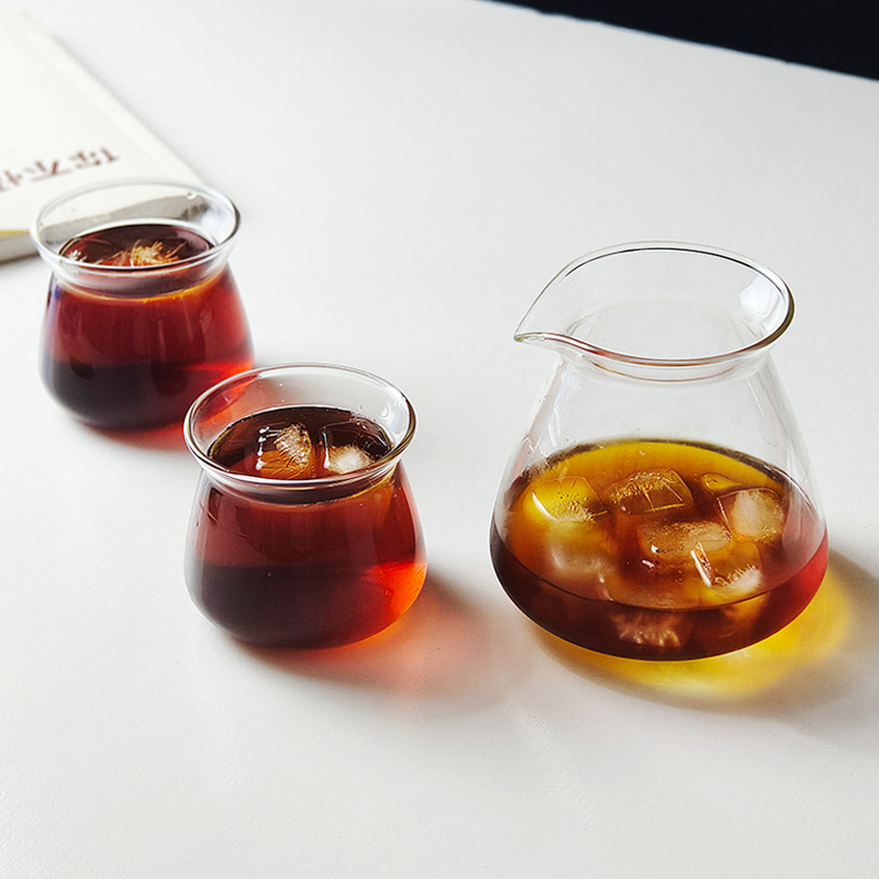 High Temperature Resistant Glass Sensory Cup Hand Brewing Tasting Cup Fair Cup Scent Cup Coffee Sharing Pot Ice American Coffee Cup