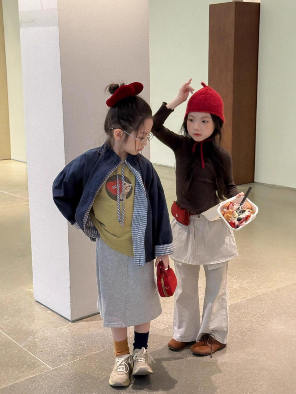 Boys and Girls Korean Style Fashionable Double-Sided Wearable Jacket 2025 Autumn New Kidsren's Jacket Long-Sleeved Plaid Jacket