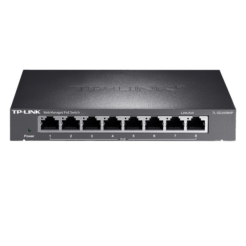 TP-LINK Gigabit POE Switch 5-Port 8-port 16-port 24-port standard 48V network cable power supply module AP monitoring