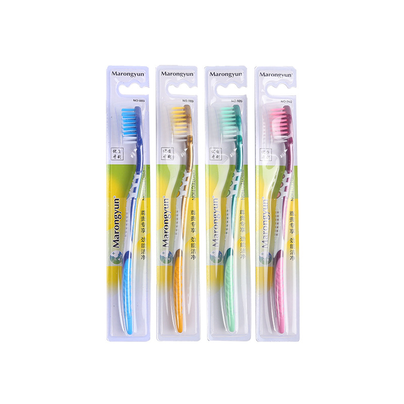 Men's and Women's Soft-Bristled Toothbrush, Adult Soft-Bristled Toothbrush, Household Filament, Soft-Bristled Single Pack, High-Density Toothbrush Filament, Individually Packaged