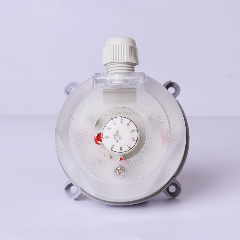 Air Differential Pressure Air Compressor Switch Barometer Low Pressure Fire Ventilation Sensor Negative Pressure