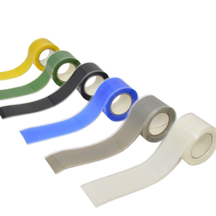 1.5m Silicone Self-Adhesive Tape Kayak Dragon Boat Paddle Grip Double-Sided Self-Fusing Tape Diving Hose Equipment Strap