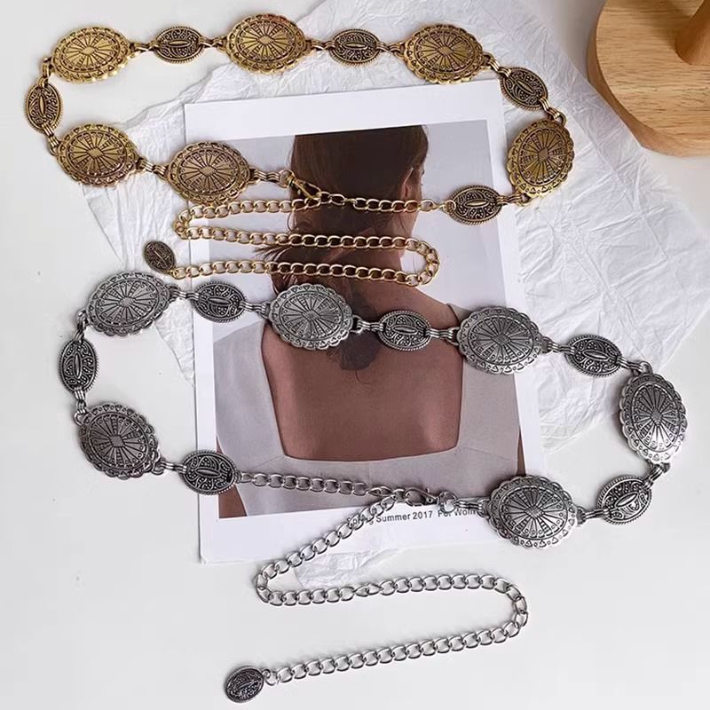 Waist Chain Women's New Niche Design Sense Decoration All-match Retro Belt Matching Skirt Jeans Belt