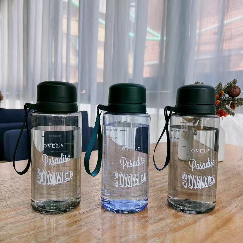 Super Large Capacity Plastic Water Cup High Temperature Resistant Migrant Workers' Outdoor Space Cup Unbreakable Portable Cup Sports Kettle