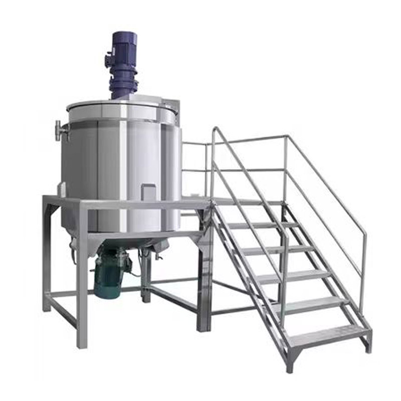 304 stainless steel mixing tank reactor liquid electric heating emulsifying barrel paste oil laundry detergent glue food coating