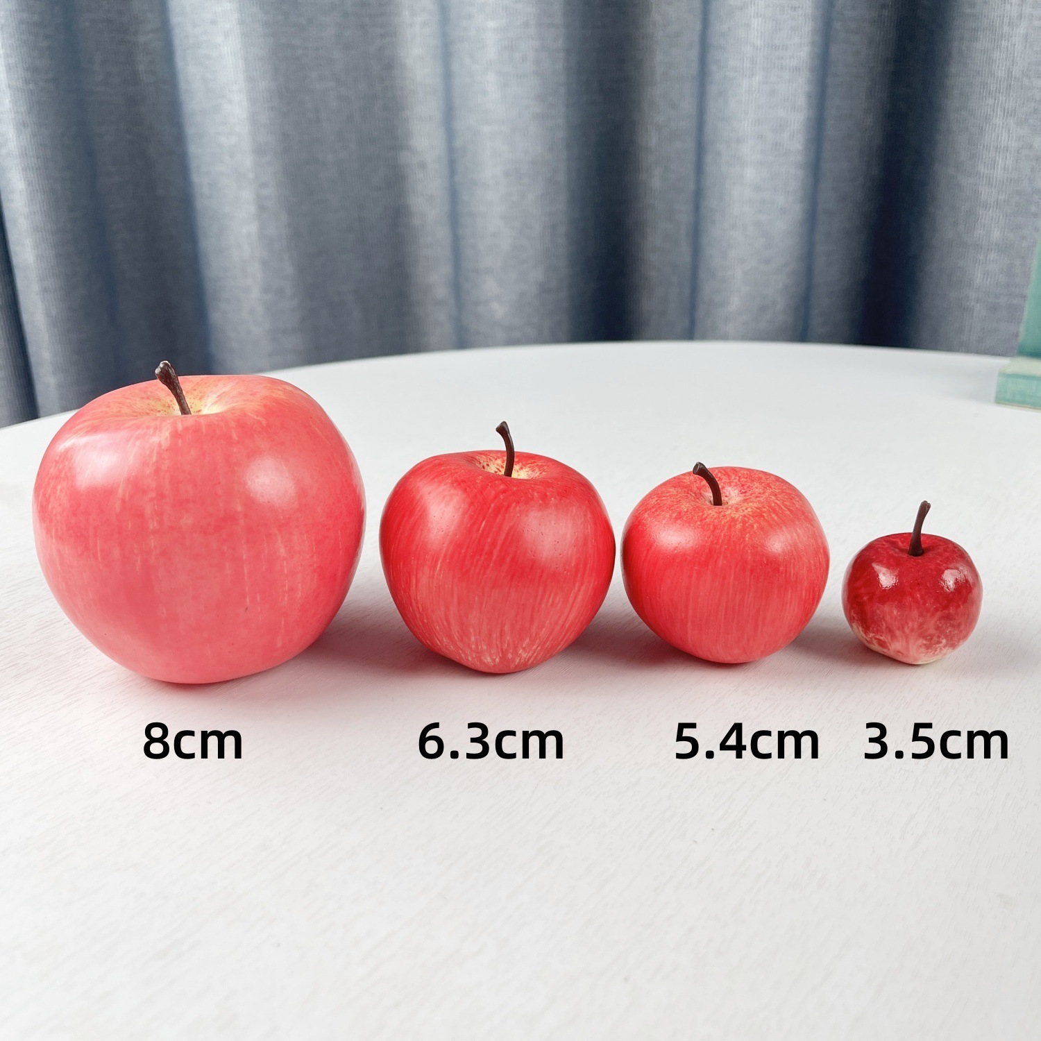 Source Factory Wholesale Fake Fruits and Vegetables Artificial Apple Model Red Apple Green Apple Yellow Home Decoration
