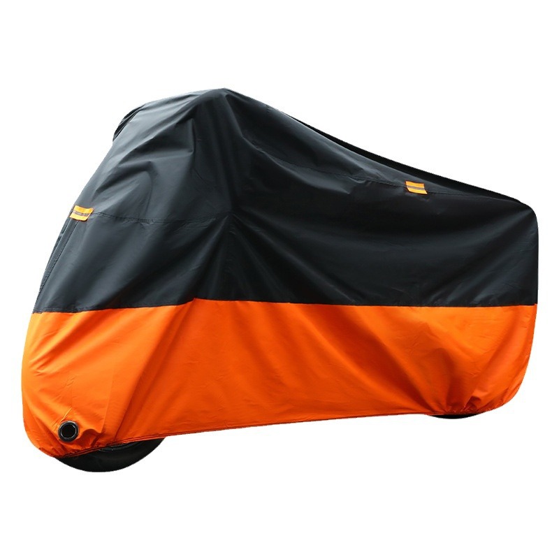 Motorcycle Car Cover Rainproof and Dust-proof Cover Electric Car Car Cover Rain Cover No Leakage Battery Car Cover Thickened Rain Cover