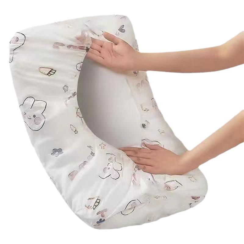Disposable Pillowcase Travel Pillowcase Extra Thickened Travel Hotel Bedding Wash-Free Pillow Towel Dirty-Free Artifact