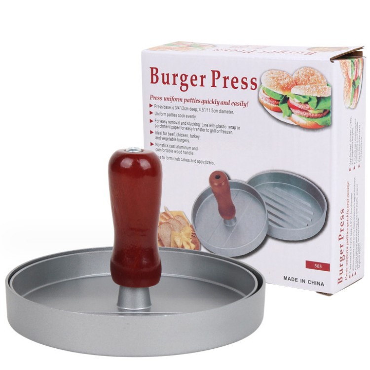 Cross-border hamburger meat press round hamburger mold rice ball meat press Mold hamburger maker meat press with stuffing