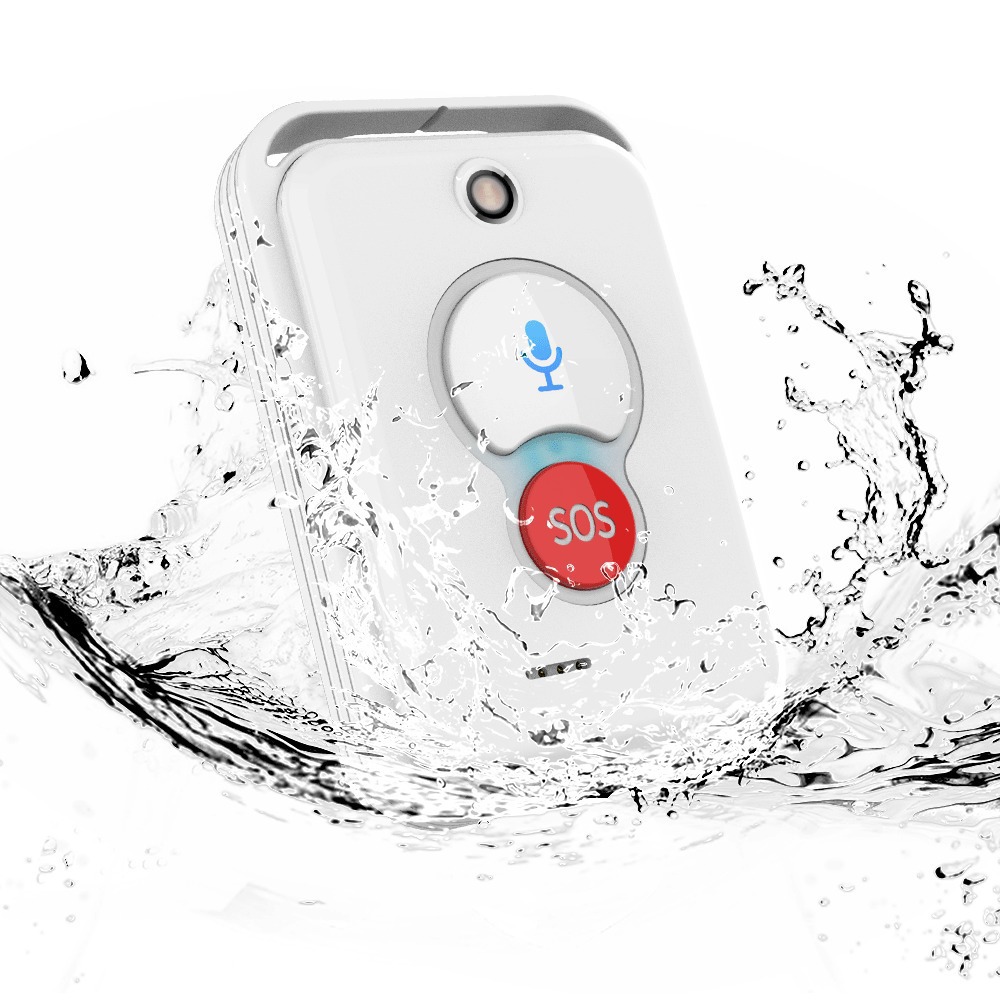 Three-Network 4g Elderly Anti-Lost Gps Locator Pendant for Alzheimer's Disease with Two-Way Call and Smart Alarm