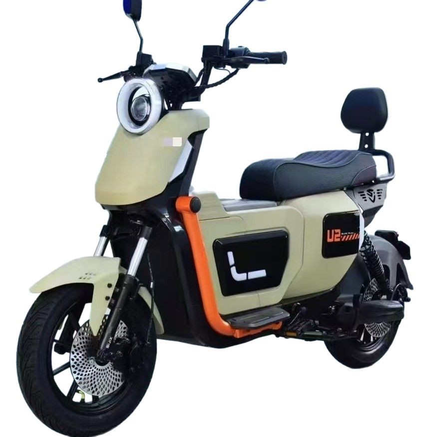 Export foreign trade electric bicycle manufacturers with headlights two-wheeled electric motorcycle saddle U2 models