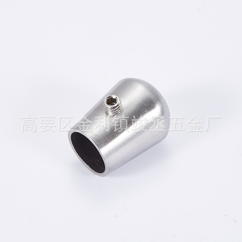 Stainless Steel Sanded Stair Accessories Sealing Cover Direct Universal Elbow Stair Handrail Stair Railing Accessories