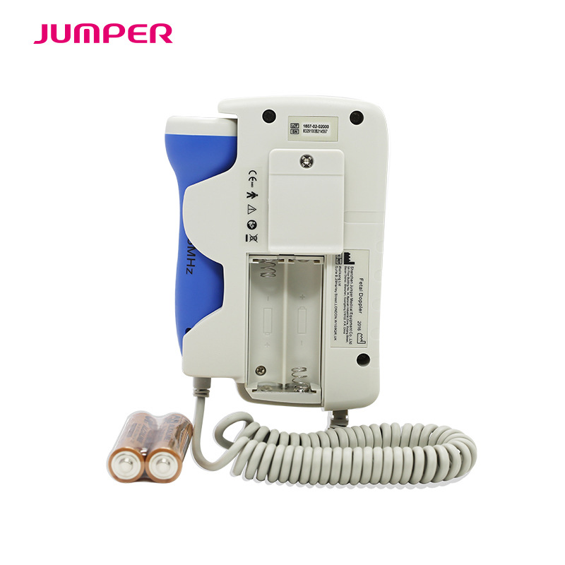Jumper Export Cross-Border Export Fetal Heart Rate Meter English Packaging Fetal Sound Meter Jpd-100B2 Dry Battery Model
