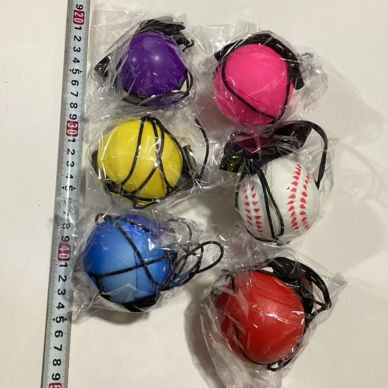 Wrist Bouncing Ball with Rope Boxing Hit Children's Fitness Hand-throwing Ball Exerciser Bouncing Ball Shake Ball Hand-holding Ball