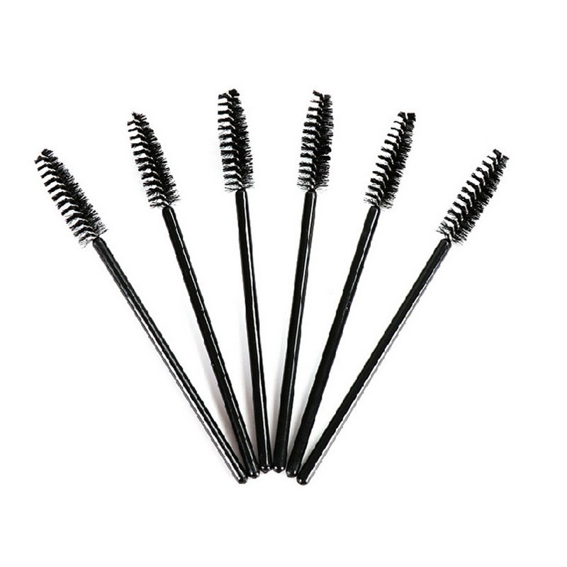 Factory direct disposable eyebrow brush eyelash brush color spiral eyelash roll eyelash eyebrow makeup brush beauty makeup tools