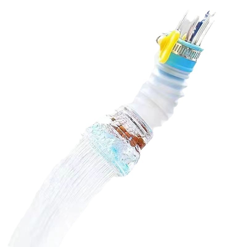 Kitchen universal faucet splash-proof shower filter extender rotatable telescopic tap water water water saving filter