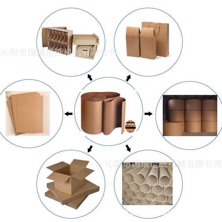 Source Factory 2100mm High Strength Corrugated Paper Making Machine Cardboard Carton Making Equipment