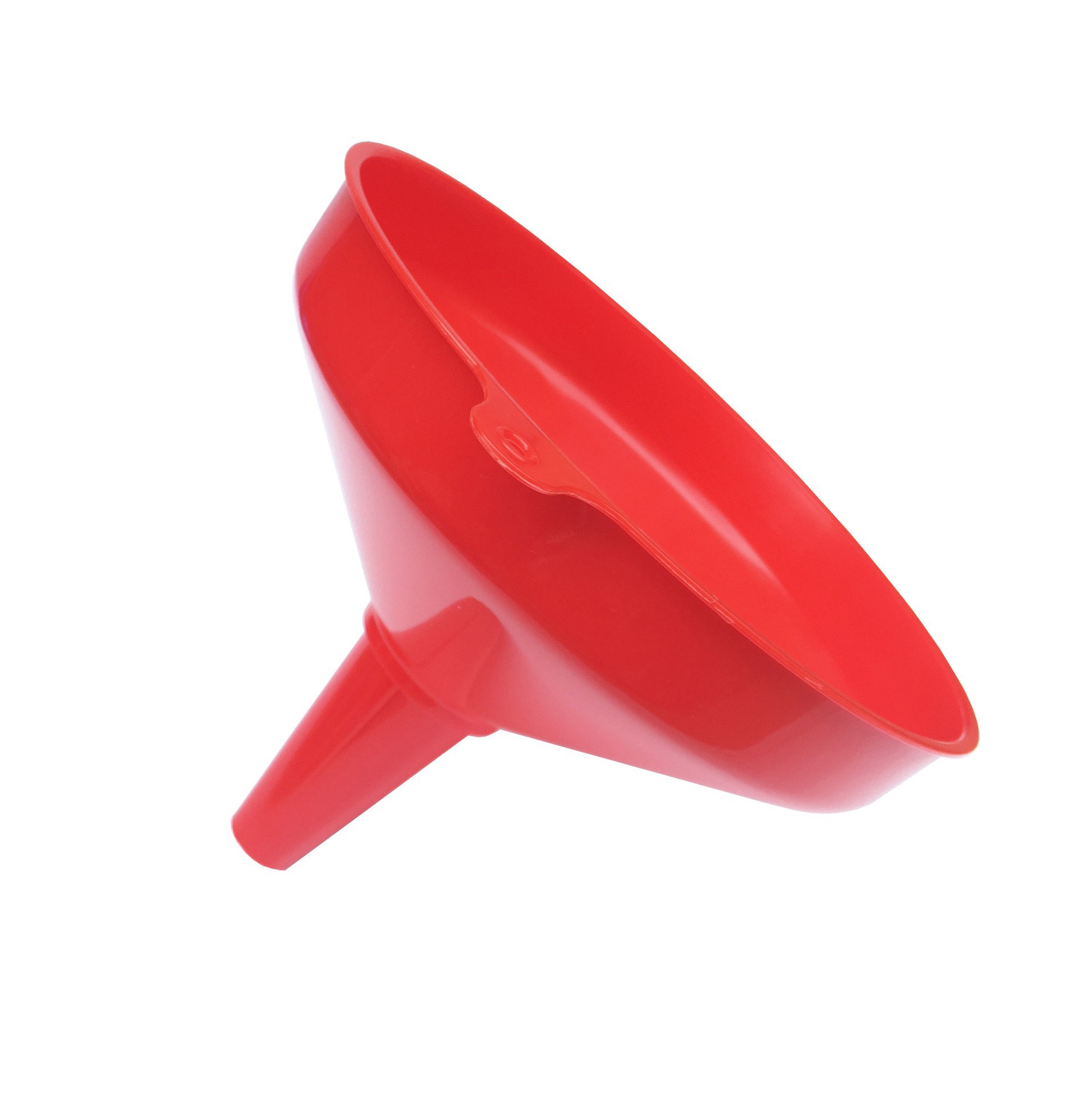 With a filter funnel factory direct oversize oil leak thickened 25cm car refueling oil special funnel plastic